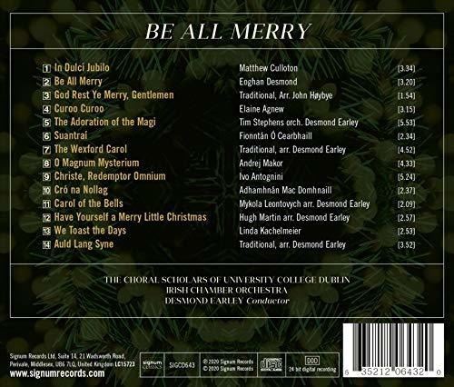 Cd Be All Merry - Os estudiosos corais da University College