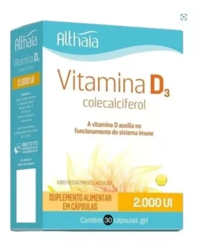 Vita D vitamina D3 2000ui 30 C 225 ps Equaliv Parcelamento sem juros