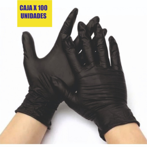 Guantes Nitrilo -talla S - Caja X 100 Unid. - Facturado