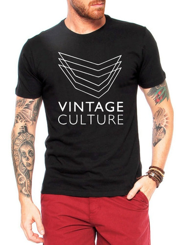 Camiseta Dj Vintage Culture Música Eletrônica Camisa  