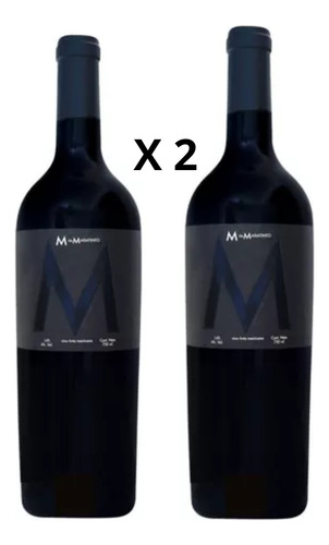 Vino Tinto M De Mariatinto 750 Ml Pack 2 Botellas