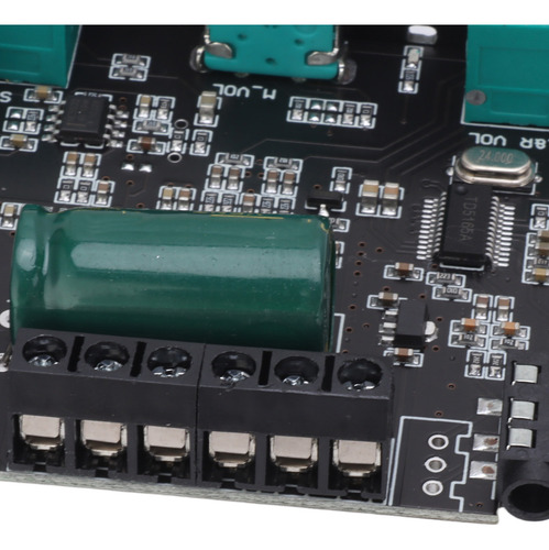 Placa Amplificadora De 2.1 Canales, Graves Agudos, 2x 50 W,