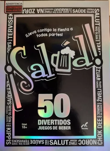 JUEGO SALUD 50 JUEGOS DE BEBER NOVELTY