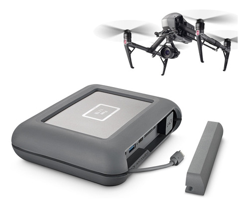 Lacie Dji Copilot Boss Disco Duro Externo 2tb - Stgu2000400