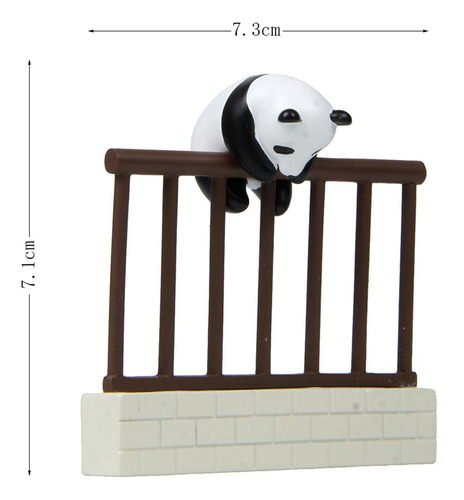 2 Valla De Panda En Miniatura, Valla De Panda, Accesorio B