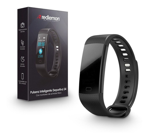 Imagen 8 de 10 de Pulsera Inteligente Ritmo Cardiaco Contra Agua S4 Redlemon