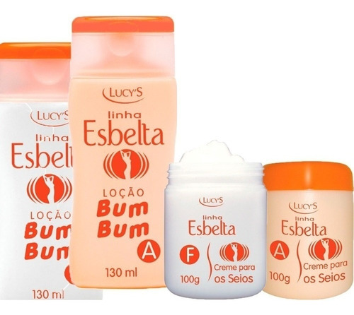  Kit Lucys Hidratação Bumbum E Seios Creme Cresce E Firma Fragrância Neutro Tipo de embalagem Pote