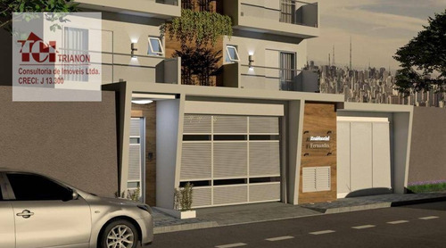 Imagem 1 de 13 de Cobertura Com 2 Dormitórios À Venda, 146 M² Por R$ 711.000,00 - Jardim Bela Vista - Santo André/sp - Co0765