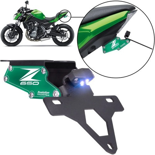 Soporte Matricula Kawasaki Z650 Mk Motos