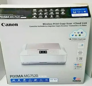 Impresora All In One Canon Pixma Mg7520, Scan, Printer,photo