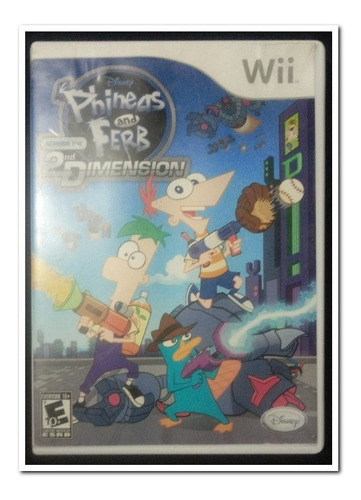 Phineas And Ferb 2nd Dimension Disney, Juego Nintendo Wii