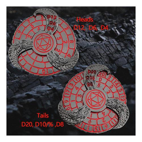 Spinner De Dados De Dados De Ruleta Dnd De D2s D20 D20 Spil