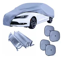 Comprar Funda Lona Cubre Auto Impermeable Talle M + Pack Parasol X5