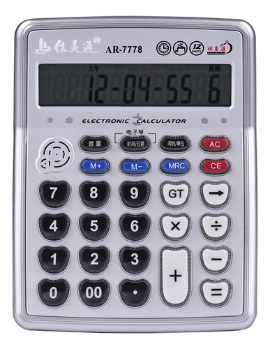 Calculadora, Pantalla, Reloj, Calculadora, Hora Musical, Ala