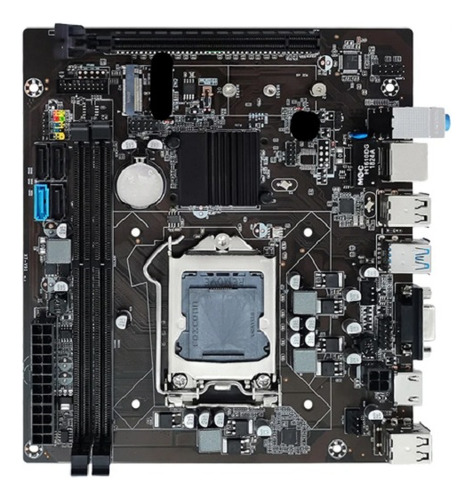 Tarjeta Madre Intel Lga1155 B75 Lga1155 Nvme 1xddr3 Max 8gb (Reacondicionado)