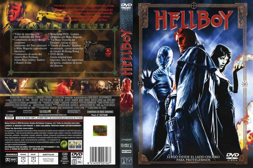 Hellboy Peliculas Saga Completa Dvd