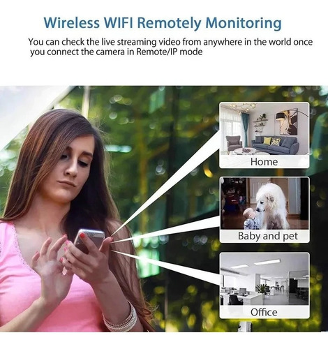 Xinnuo Mini Cámara Espía Inalámbrica Wifi Camuflada Con