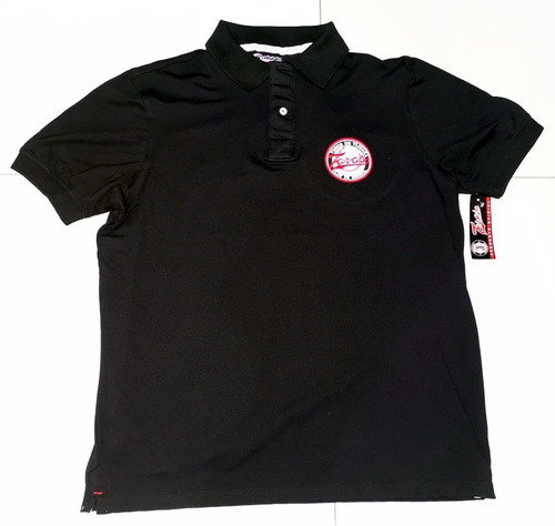 Camisa Polo Beisbol El Siglo Toros Tijuana Hombre L Negra