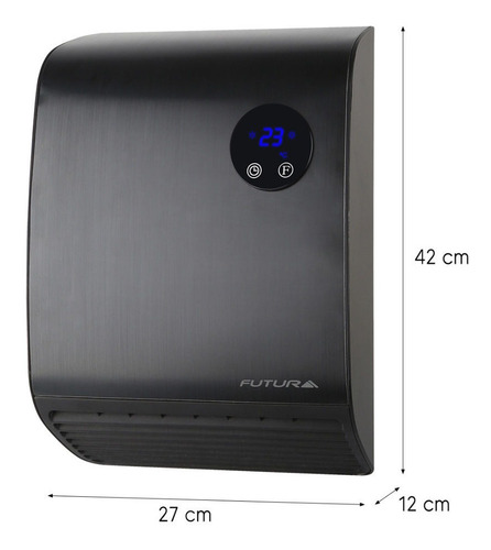 Calefactor De Pared Para Baño Futura