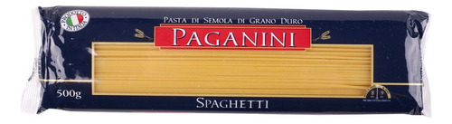 Macarrão de Sêmola Grano Duro Spaghetti Paganini Pacote 500g