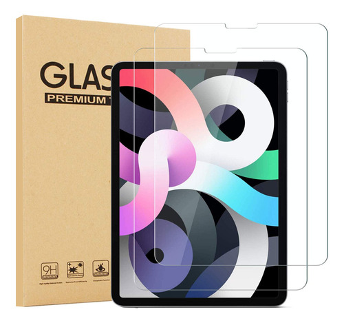 Protector Pantalla Cristal Para iPad Air 4 10,9  2 Unidad