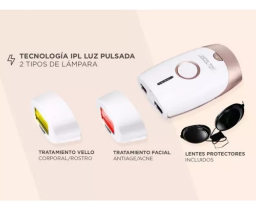 Imagen 6 de 8 de Depiladora Definitiva Laser Tratamiento Profesional Portable