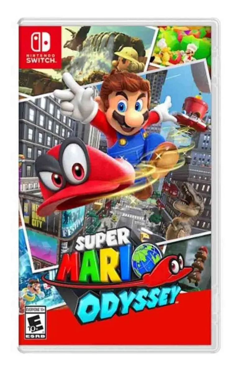 Videojuego Super Mario Odyssey Físico Nintendo Switch