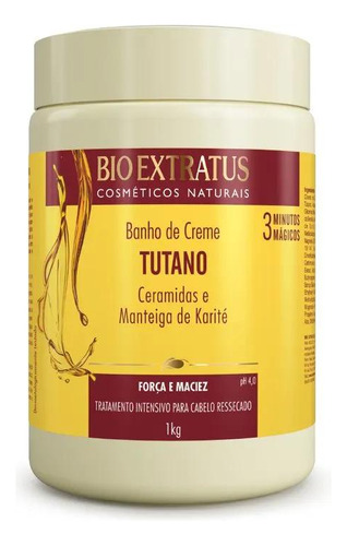 Banho Creme Hidratação Fortalecedora  1 Lt Bio Extratus K249