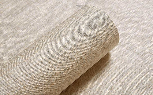 Imagen 3 de 5 de Papel Adhesivo Rustico Lino Beige Mate 60cm Ancho/metro