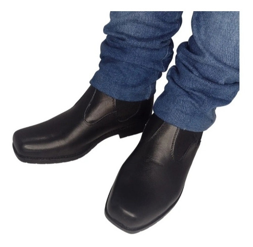Imagen 5 de 8 de Botas En 100% Cuero Original