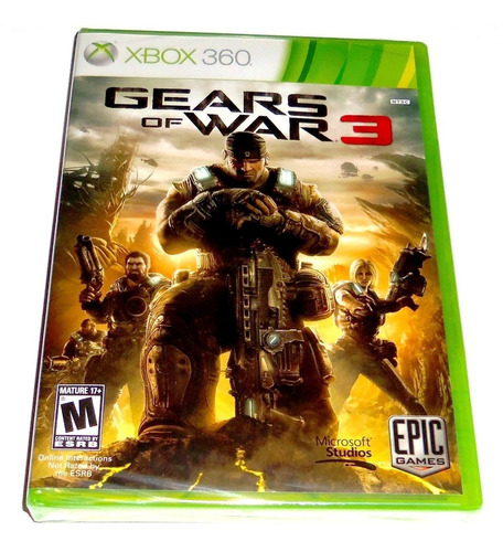 Videojuego Gears Of War 3 Standard Edition Xbox 360 Fisico