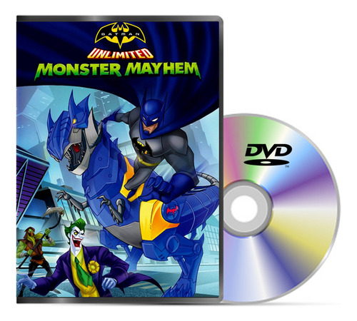 Dvd Batman Unlimited Caos De Monstruos (2015)