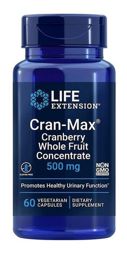 Life Extension Cran-max Cranberry 60 Cápsulas (arándano) De