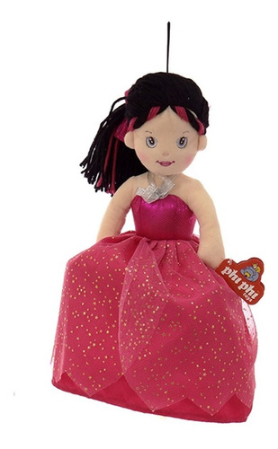 Muñeca Reversible 2 En 1 Princesa Infantil 