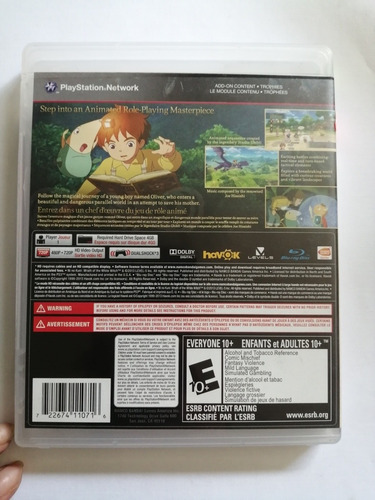 Ni No Kuni Ps3 (Usado)