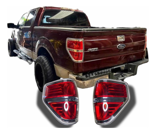 Par De Calaveras Para Ford F-150 / Lobo 2009-2014