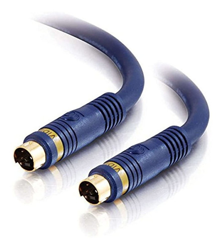 Imagen 1 de 4 de Cable C2g / Cables To Go 40001 Velocity S-video (1.5 Pies)