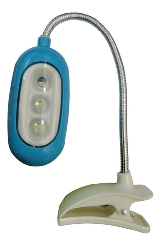 Luz Led Lectura Clip Flexible P/ Libro Atril - Polotecno