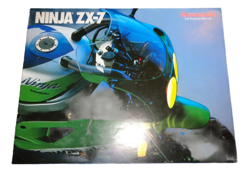 Kawasaki Ninja Zx-7 1989 Catalogo Desplegable De Venta (Usado)