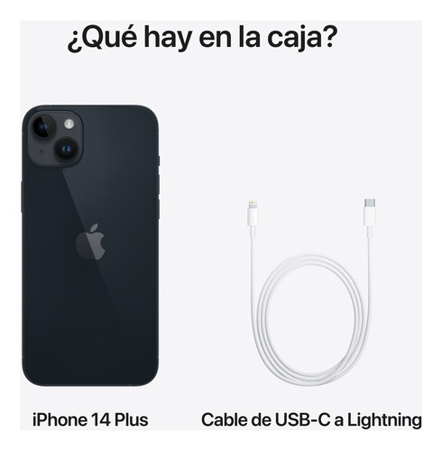 Apple iPhone 14 Plus (128 GB) - Medianoche - Bueno (Reacondicionado)