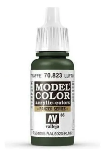 Vallejo Model Color 17ml Pintura Acrílica Color 86 Alemán Camuflaje Luftwaffe 70.823