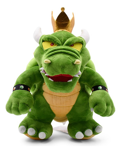 Super Mario King Koopa Bowser Muñeca Peluche Juguete 30cm