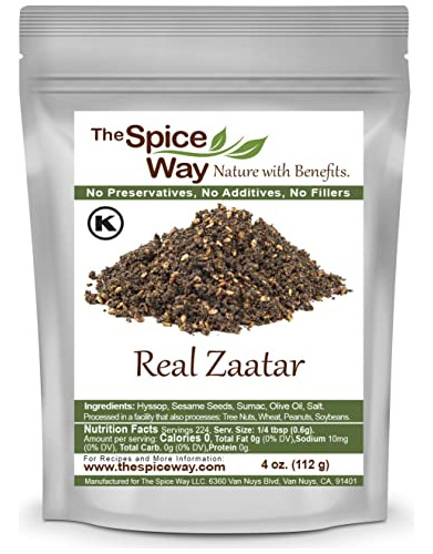 The Spice Way - Real Zaatar Con Mezcla De Especias Hyssop | 
