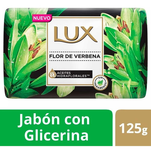 Jabon Con Glicerina Lux Flor De Verbena X 125 G