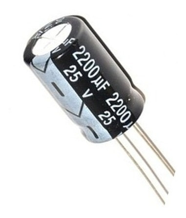 Condensador Capacitor Electrolitico 2200uf 25v 5 Unidades