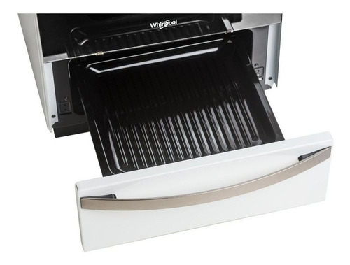 Imagen 4 de 5 de Cocina Whirlpool Wfb57dw Multigas 4 Hornallas Blanca 220v