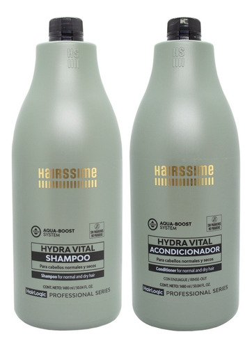Hairssime Hydra Vital Shampoo + Acondicionador Grande 6c