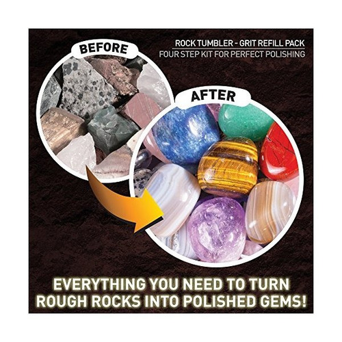 National Geographic Grit Recambio Para Rock Tumbler - Funcio