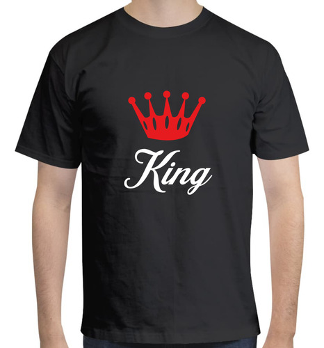 Playera Diseño Para Parejas Enamoradas - Corona King - Amor