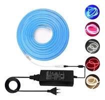Comprar Tira Luz Led Continua Neon 12-220v Transformador Flexible F2